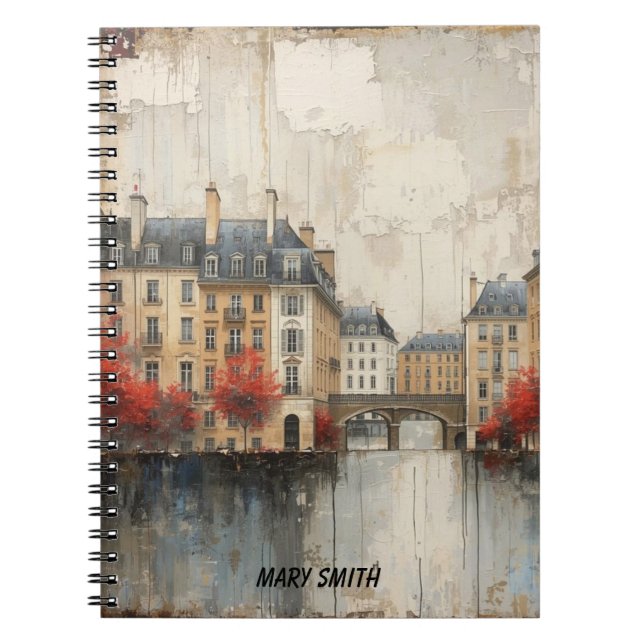 The Quarters Design 01  Notebook (Front)