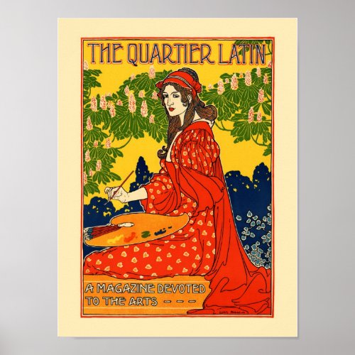 The Quartier Latin Poster