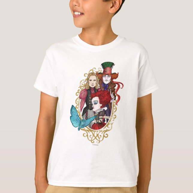The Queen, Alice & Mad Hatter 2 T-Shirt (Front)