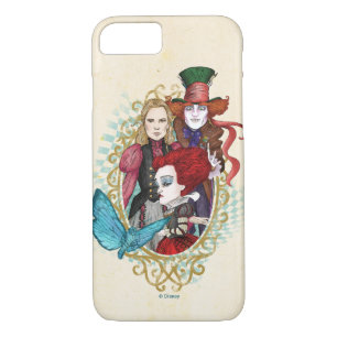 The Queen, Alice & Mad Hatter 3 iPhone 8/7 Case