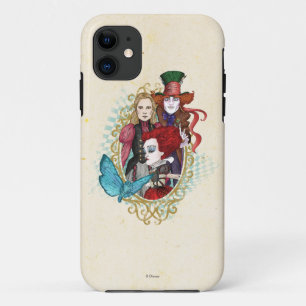 The Queen, Alice & Mad Hatter 3 iPhone 11 Case