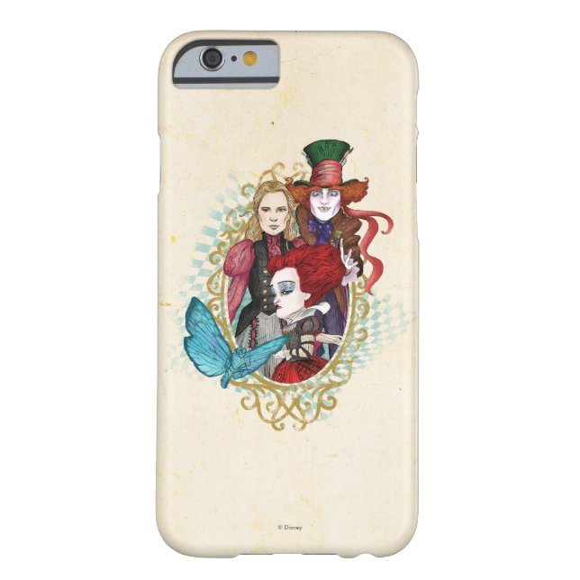 The Queen, Alice & Mad Hatter 3 Case-Mate iPhone Case (Back)