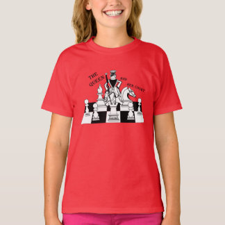 The Queen and Her Court, Girls Youth t-Shirt, T-Shirt
