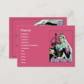 The Queen and The Hookah Business Card (Front/Back)
