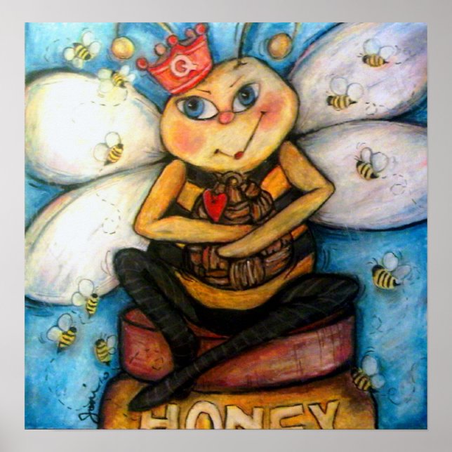 The Queen B of The Hive Poster (Front)