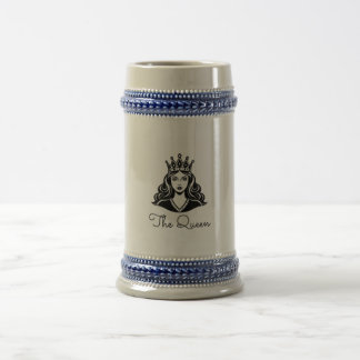  "THE QUEEN" BEER STEIN