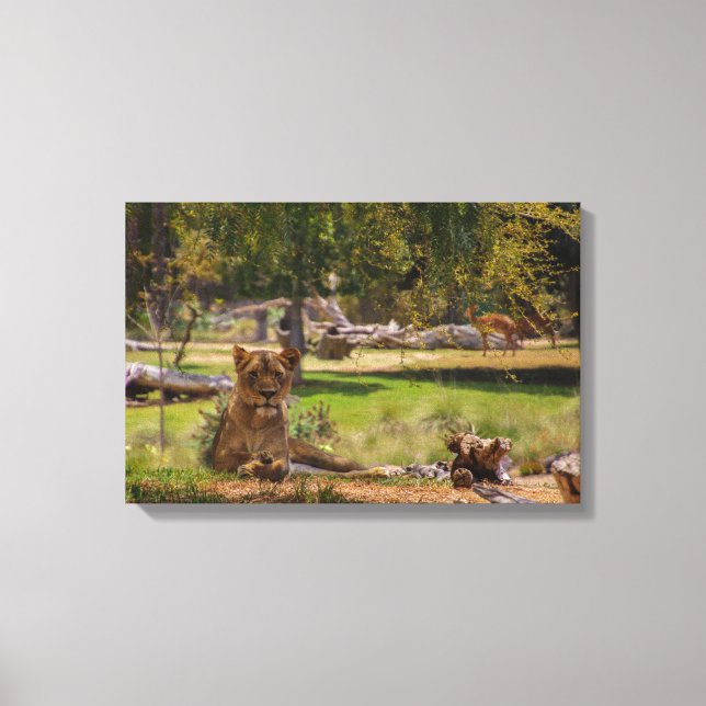 The Queen Canvas Print (Front)