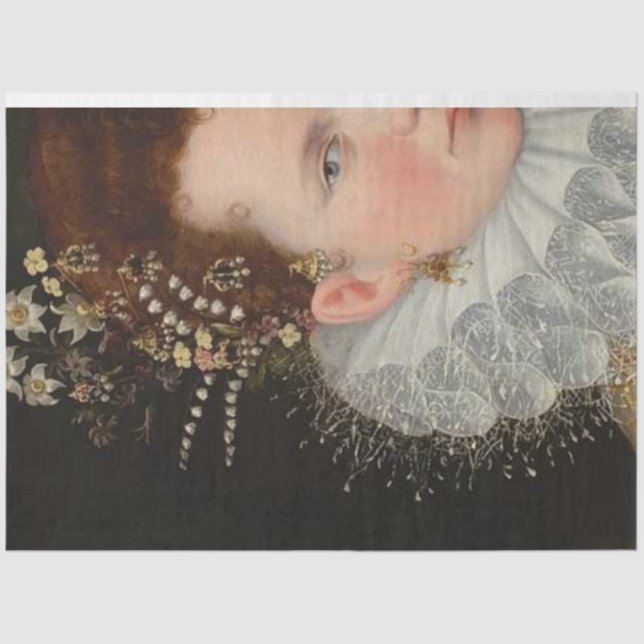 The Queen Decoupage Paper (Front)