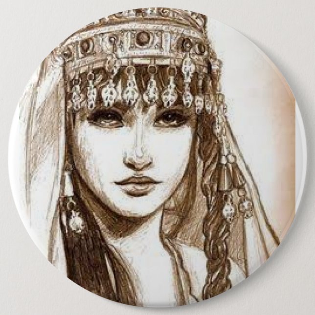 THE QUEEN DIHYA BUTTON (Front)