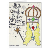 The "Queen" from my "Party Girl" original Art (Front)