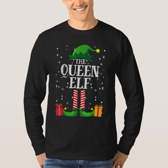 The Queen Group Matching Family Christmas Holiday T-Shirt (Front)