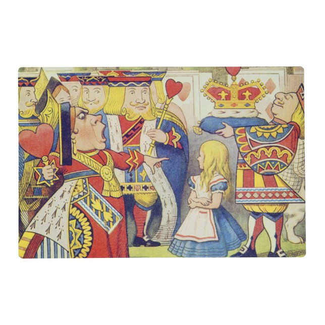 The Queen has come! And isn't she angry.' Placemat (Front)
