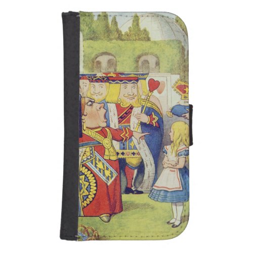The Queen has come And isnt she angry Wallet Phone Case For Samsung Galaxy S4