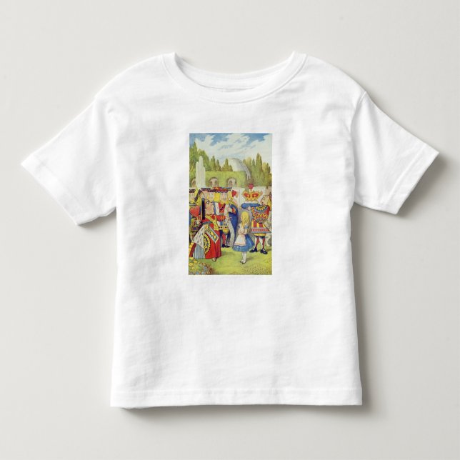 The Queen has come! And isn't she angry.' Toddler T-shirt (Front)