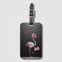 The Queen Has Retired Classy Chic Pink Flamingo