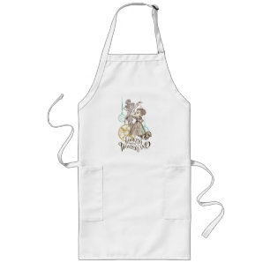 The Queen & Mad Hatter   Looking for Wonderland 2 Long Apron