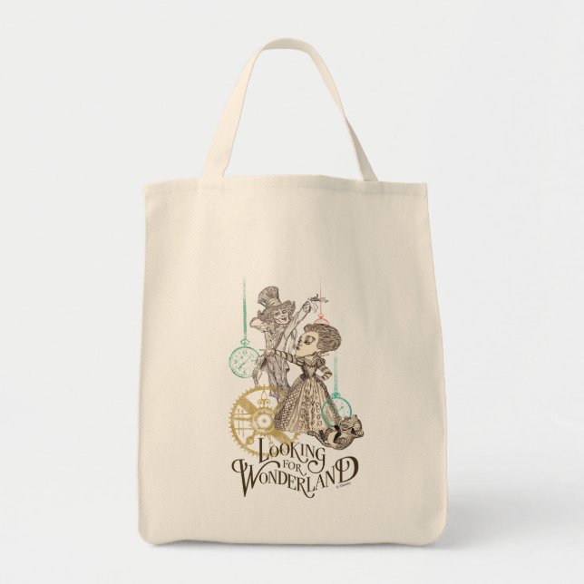 The Queen & Mad Hatter | Looking for Wonderland 2 Tote Bag (Front)