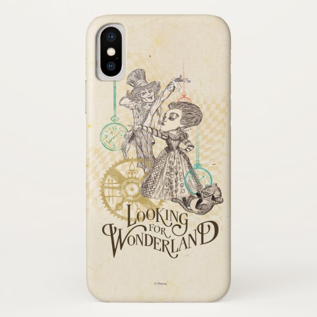 The Queen & Mad Hatter | Looking for Wonderland 3 Case-Mate iPhone Case (Back)