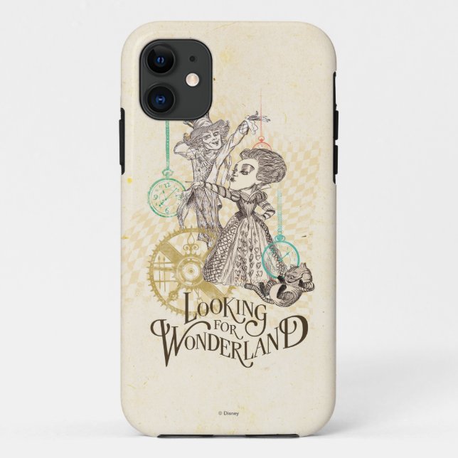 The Queen & Mad Hatter | Looking for Wonderland 3 Case-Mate iPhone Case (Back)