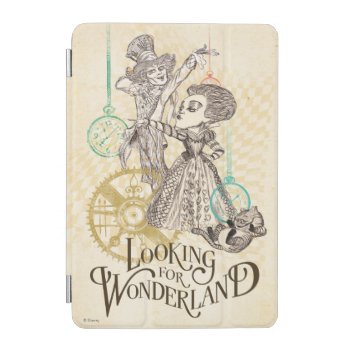 The Queen & Mad Hatter | Looking For Wonderland Ipad Mini Cover by AliceLookingGlass at Zazzle