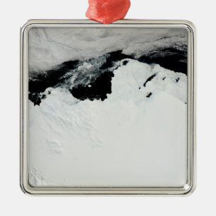 The Queen Mary Coast of Antarctica Metal Ornament