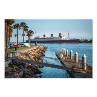 The Queen Mary Long Beach California Photo Print