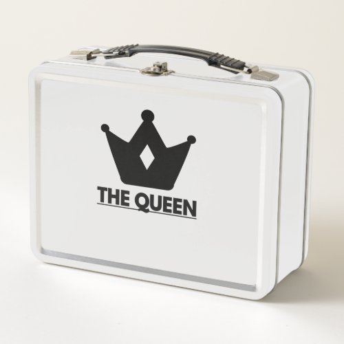 The Queen  Metal Lunch Box