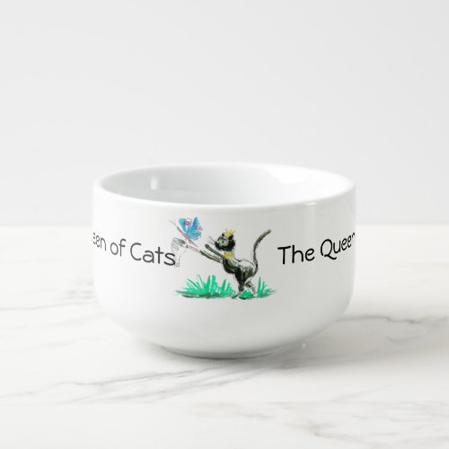 The Queen of Cats Soup Mug