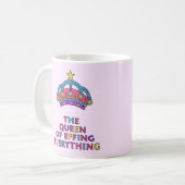 The Queen of Effing Everything Mug (Front Left)