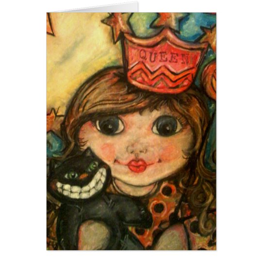 The Queen of Halloween Card
