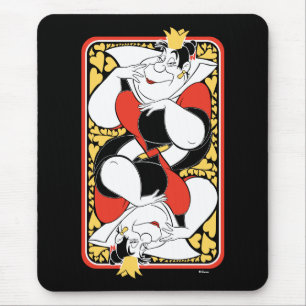 The Queen of Hearts Deck of Cards Mouse Pad