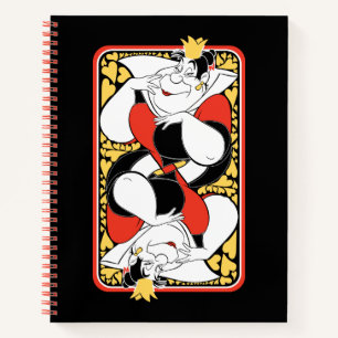 The Queen of Hearts Deck of Cards Notebook
