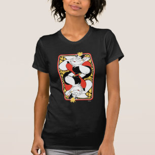 The Queen of Hearts   Deck of Cards T-Shirt