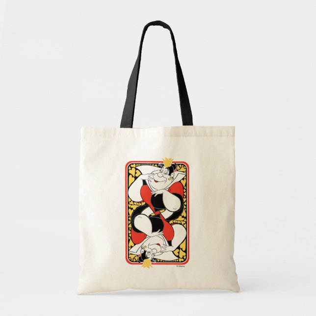 The Queen of Hearts | Deck of Cards Tote Bag (Front)