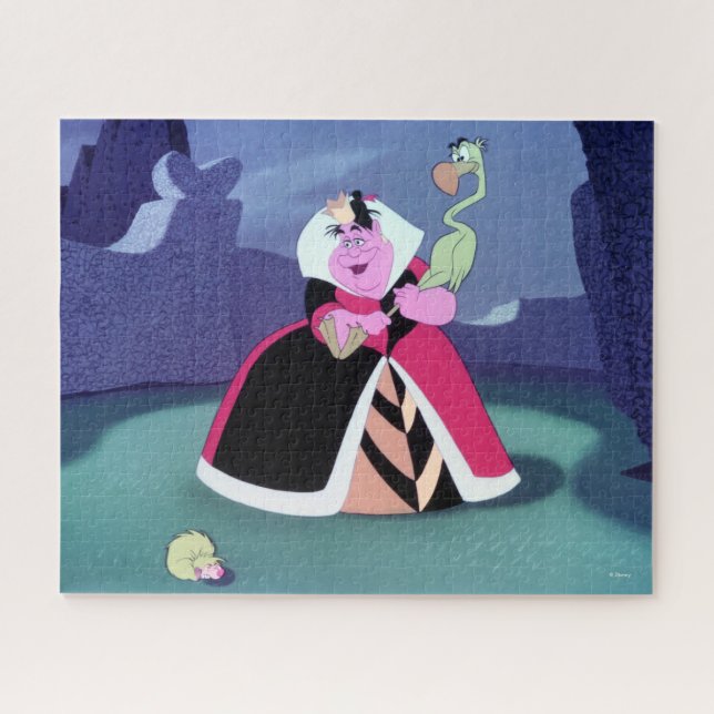 The Queen of Hearts | Her Evil Smile Jigsaw Puzzle (Horizontal)