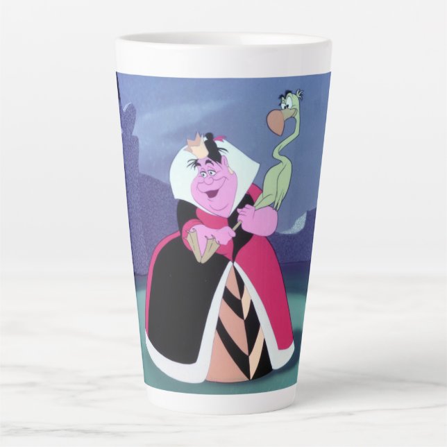 The Queen of Hearts | Her Evil Smile Latte Mug (Front)