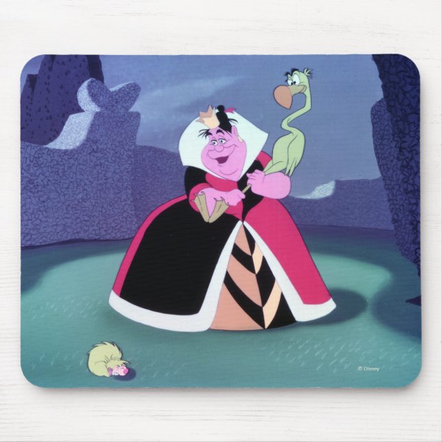 The Queen of Hearts | Her Evil Smile Mouse Pad (Front)
