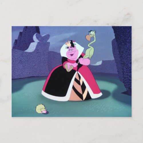 The Queen of Hearts  Her Evil Smile Postcard