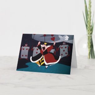 The Queen of Hearts Mid Shout Card