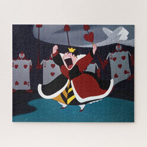 The Queen of Hearts  Mid Shout Jigsaw Puzzle