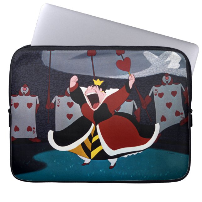The Queen of Hearts | Mid Shout Laptop Sleeve (Front)
