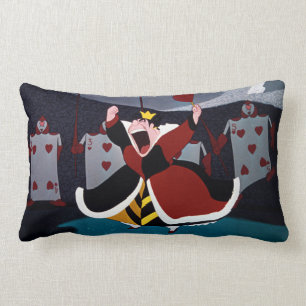 The Queen of Hearts Mid Shout Lumbar Pillow