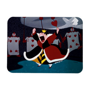 The Queen of Hearts Mid Shout Magnet