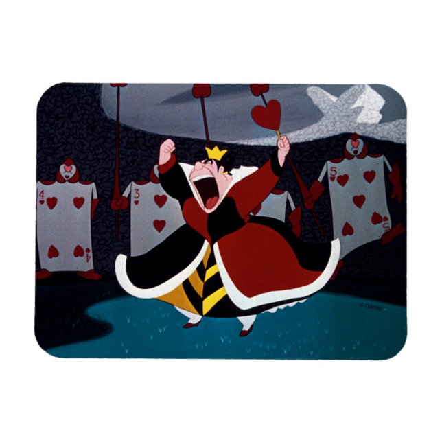 The Queen of Hearts | Mid Shout Magnet (Horizontal)