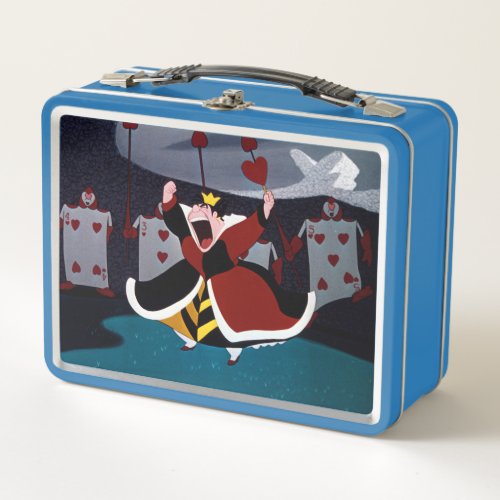 The Queen of Hearts  Mid Shout Metal Lunch Box