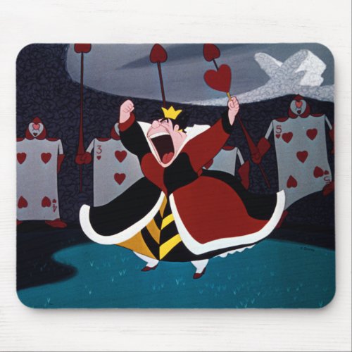 The Queen of Hearts  Mid Shout Mouse Pad