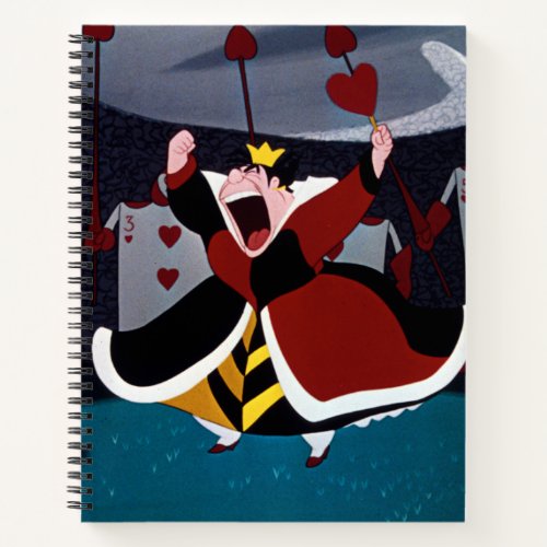 The Queen of Hearts  Mid Shout Notebook