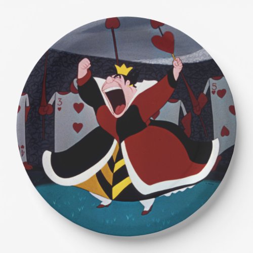 The Queen of Hearts  Mid Shout Paper Plates