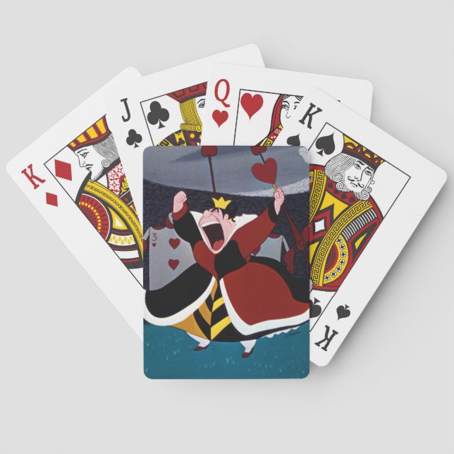 The Queen of Hearts | Mid Shout Playing Cards (Back)