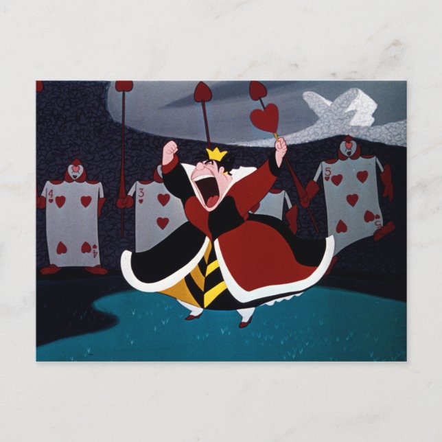 The Queen of Hearts | Mid Shout Postcard (Front)